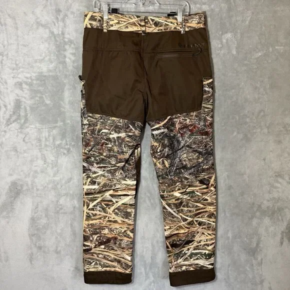 Cabela's Instinct Pants Men 34x34 (34x32) Zonz Waterfowl Camo Hunting Outdoor